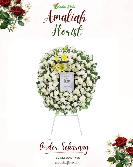 Krans Bunga Duka Sumberkerto